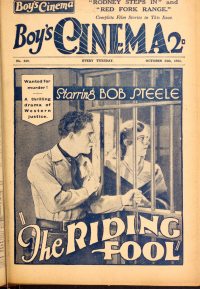 Large Thumbnail For Boy's Cinema 619 - The Riding Fool - Bob Steele