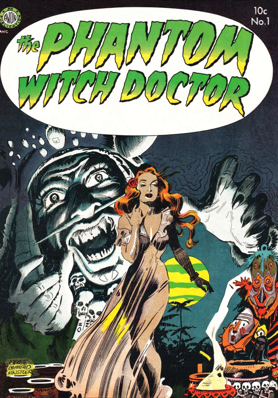 Book Cover For Phantom Witch Doctor 1
