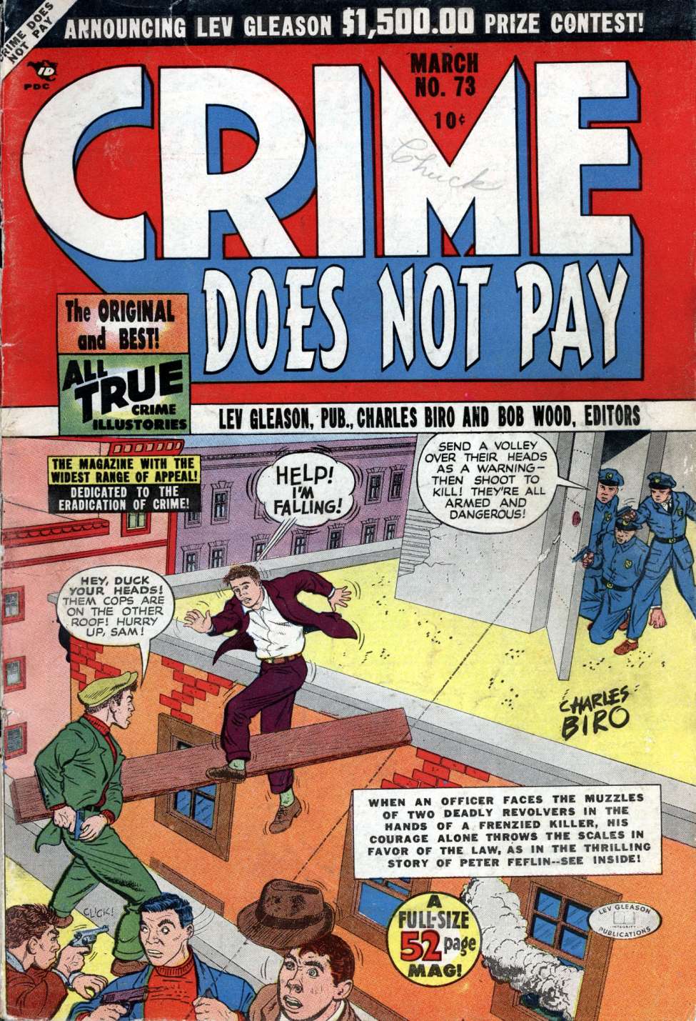 Book Cover For Crime Does Not Pay 73