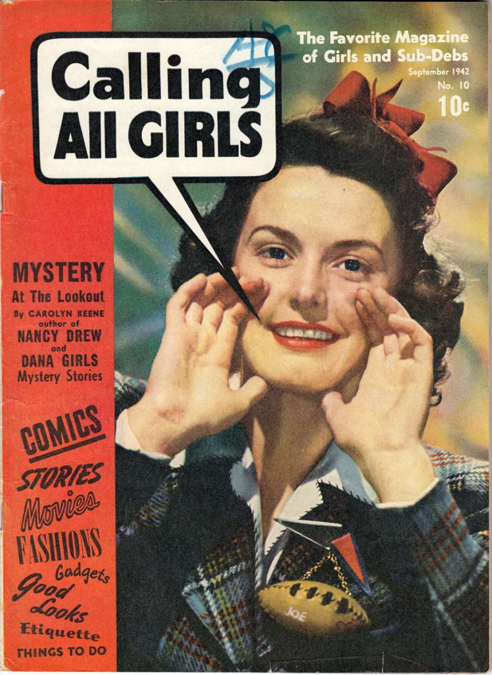 Comic Book Cover For Calling All Girls 10