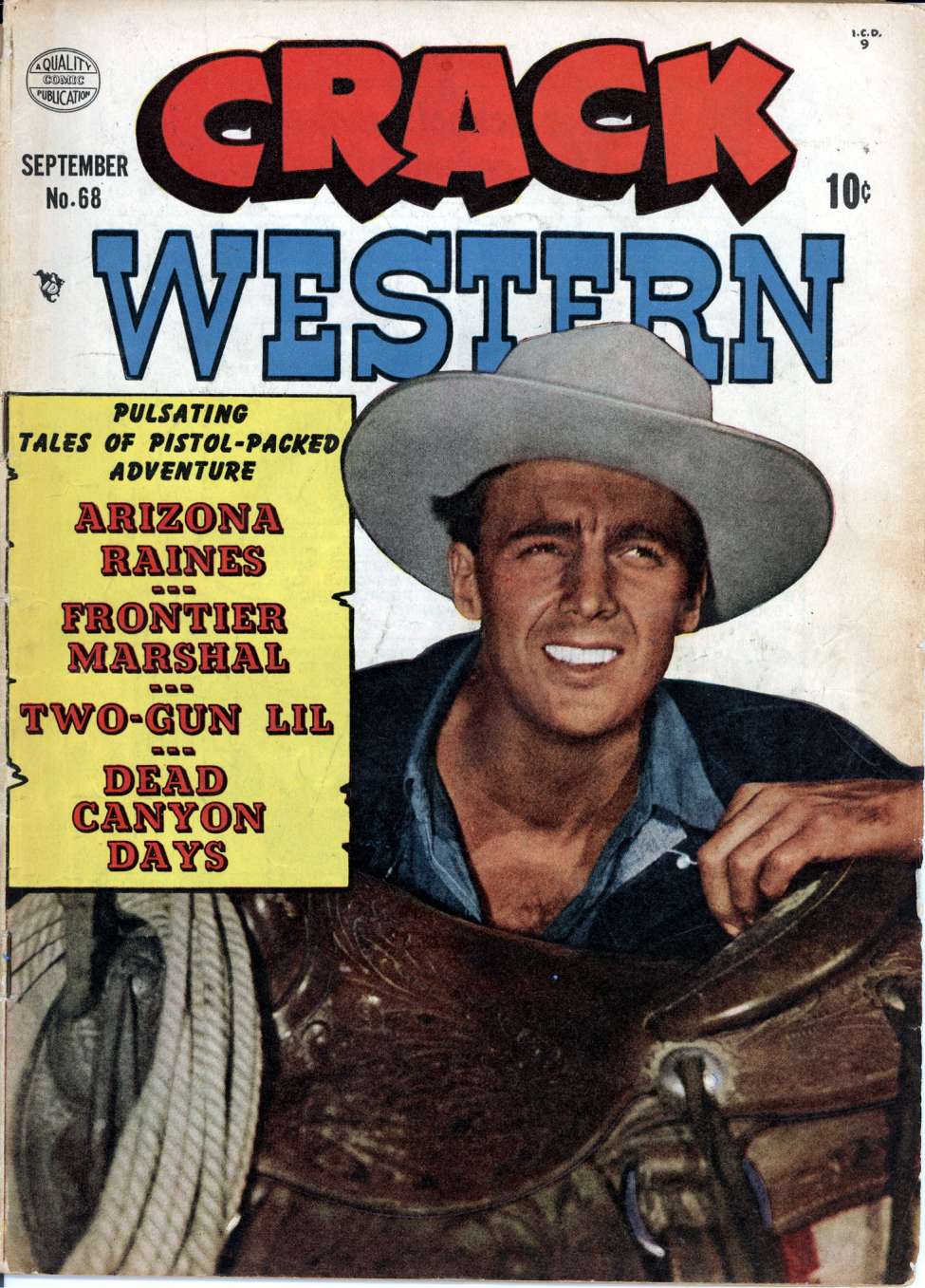 Book Cover For Crack Western 68 (alt) - Version 2