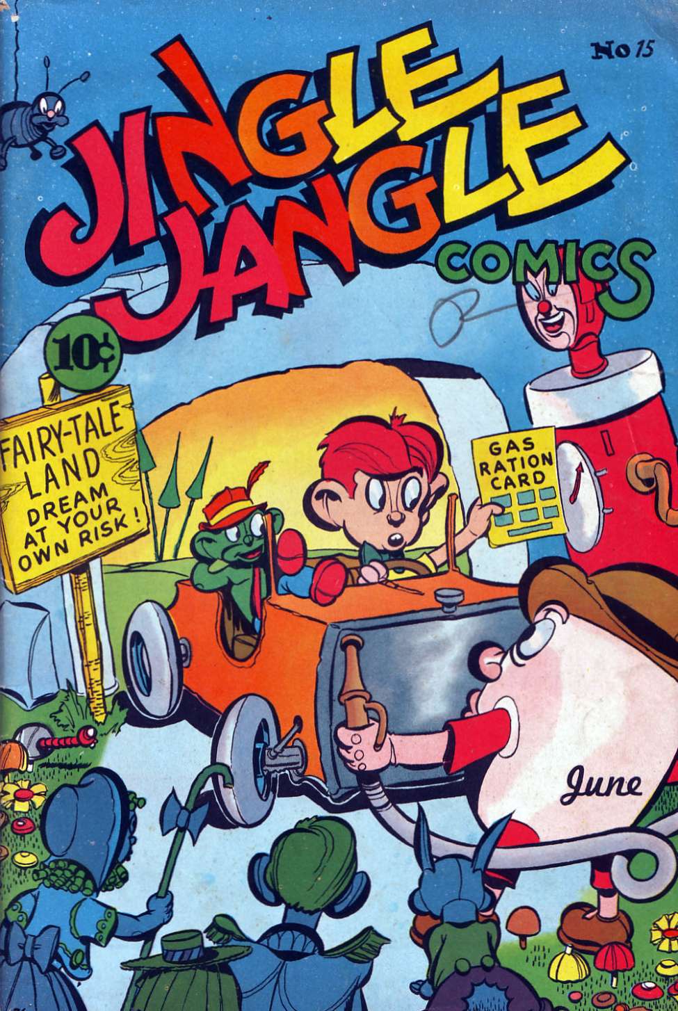 Book Cover For Jingle Jangle Comics 15