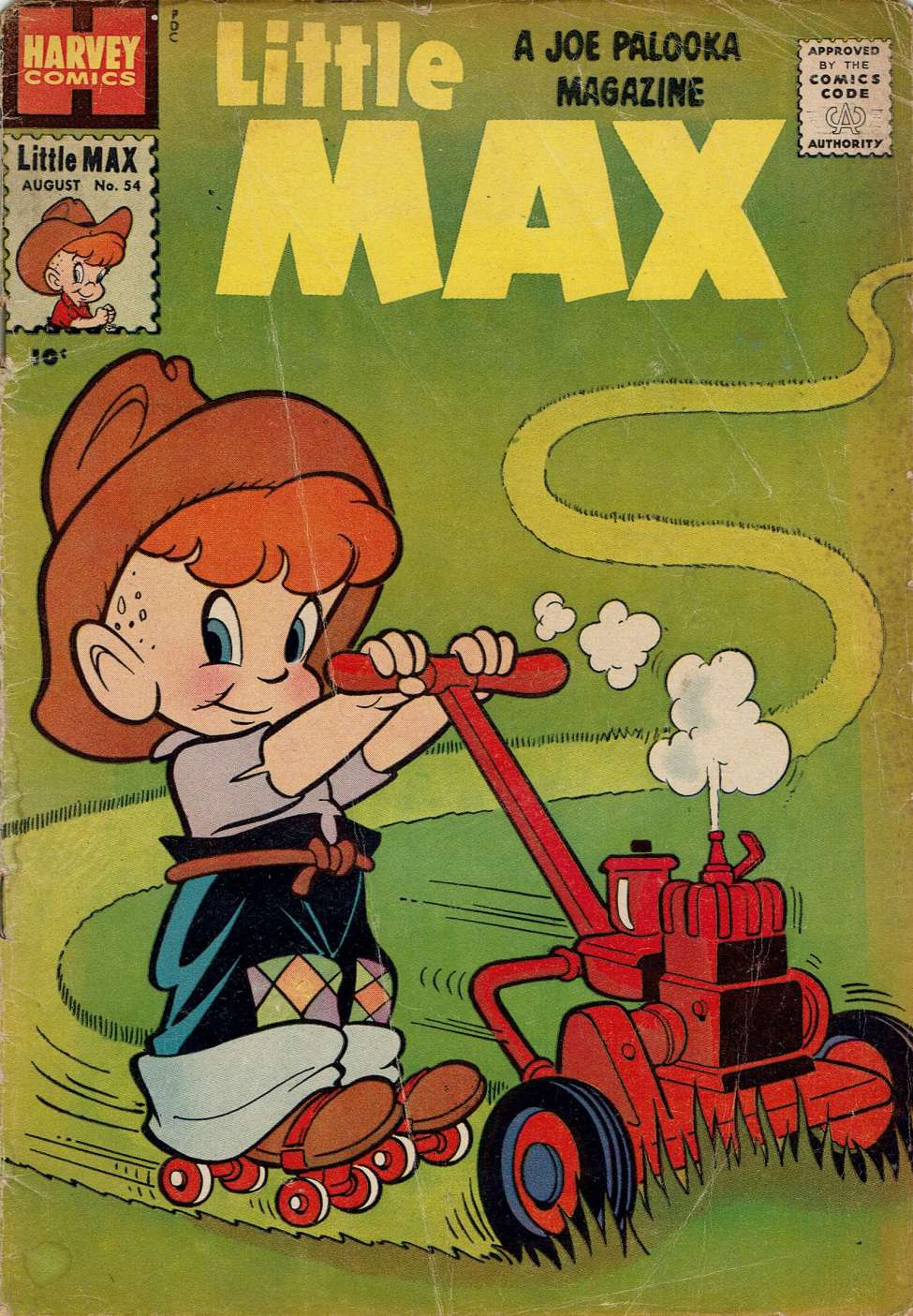 Comic Book Cover For Little Max Comics 54
