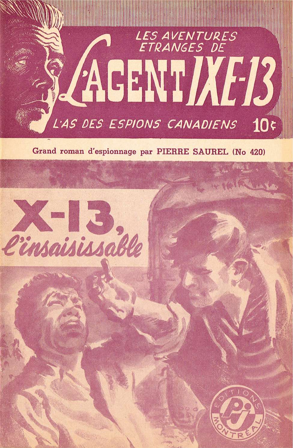 Book Cover For L'Agent IXE-13 v2 420 - IXE-13 l'insaisissable