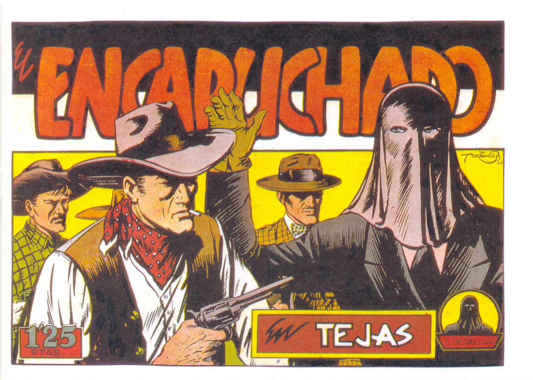 Comic Book Cover For El Encapuchado 9 - En Tejas