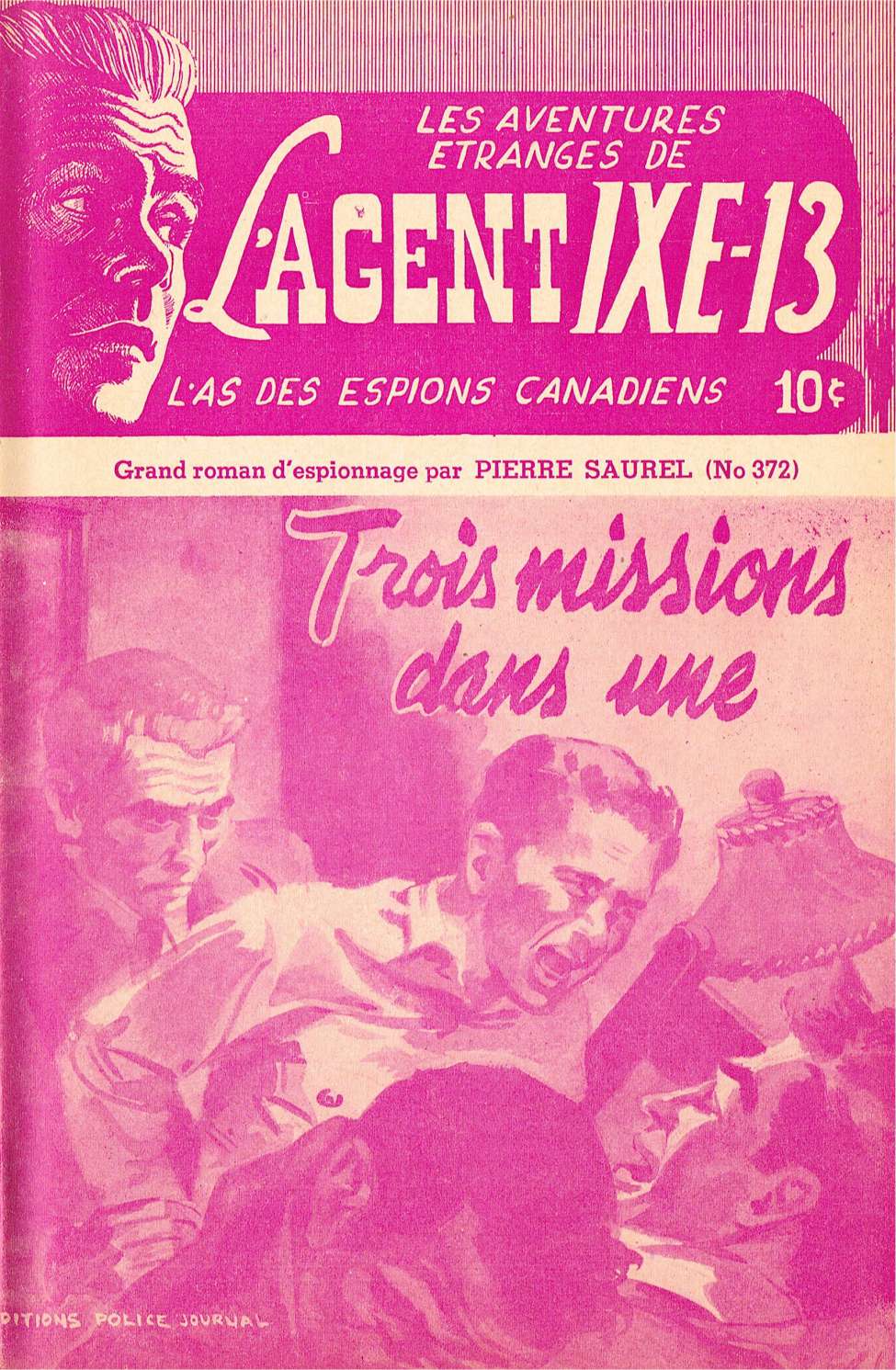 Book Cover For L'Agent IXE-13 v2 372 - Trois missions dans une