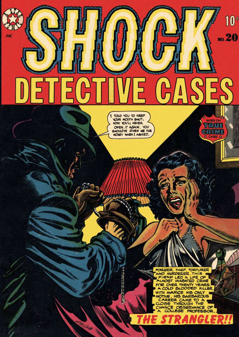 Comic Book Cover For Shock Detective Cases 20 (alt) - Version 2