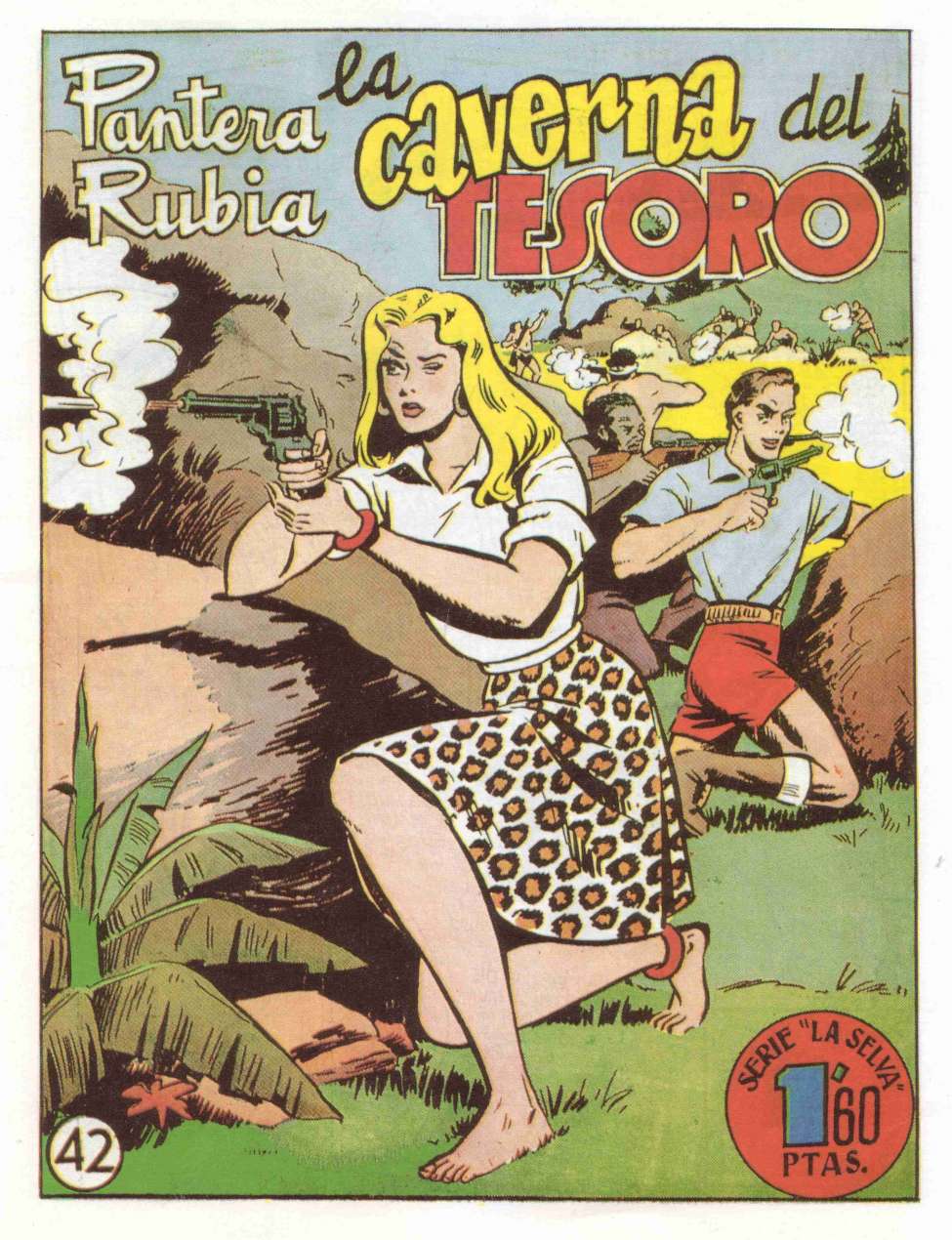 Comic Book Cover For Pantera Rubia 30 - La Caverna Del Tesoro