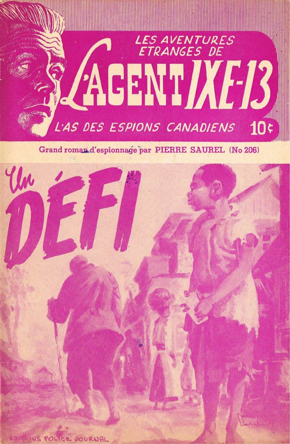 Book Cover For L'Agent IXE-13 v2 206 - Un défi