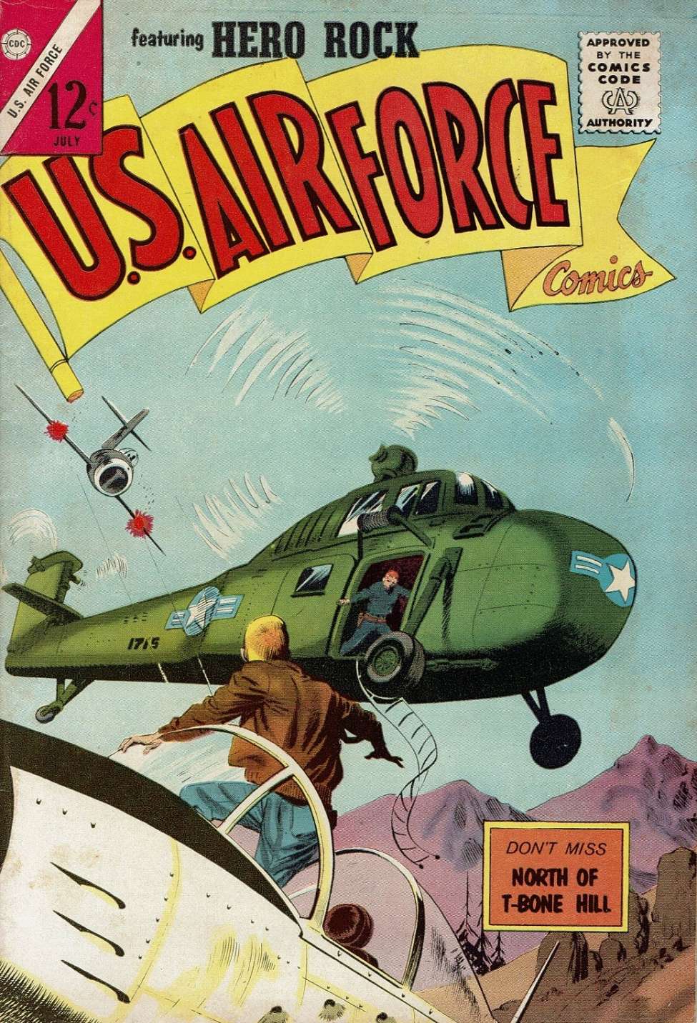 Comic Book Cover For U.S. Air Force Comics 28