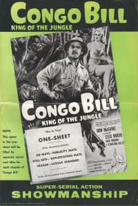 Large Thumbnail For Congo Bill Pressbook