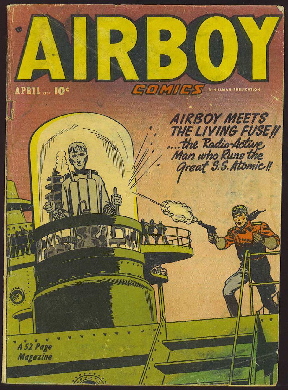 Comic Book Cover For Airboy Comics v8 3 (paper/6fiche)