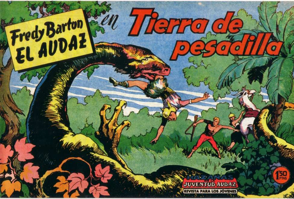 Comic Book Cover For Fredy Barton 6 - Tierra de Pesadilla
