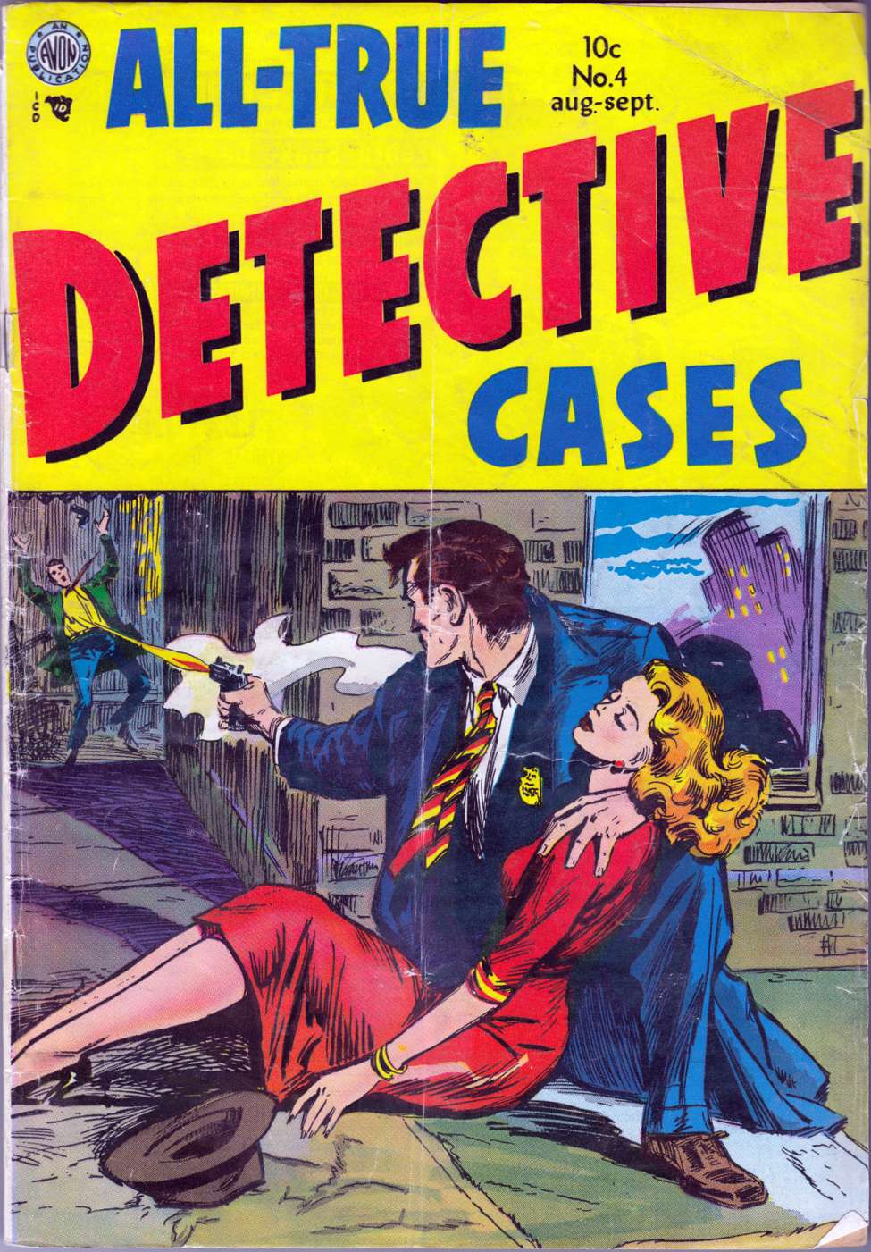 Comic Book Cover For All True Detective Cases 4