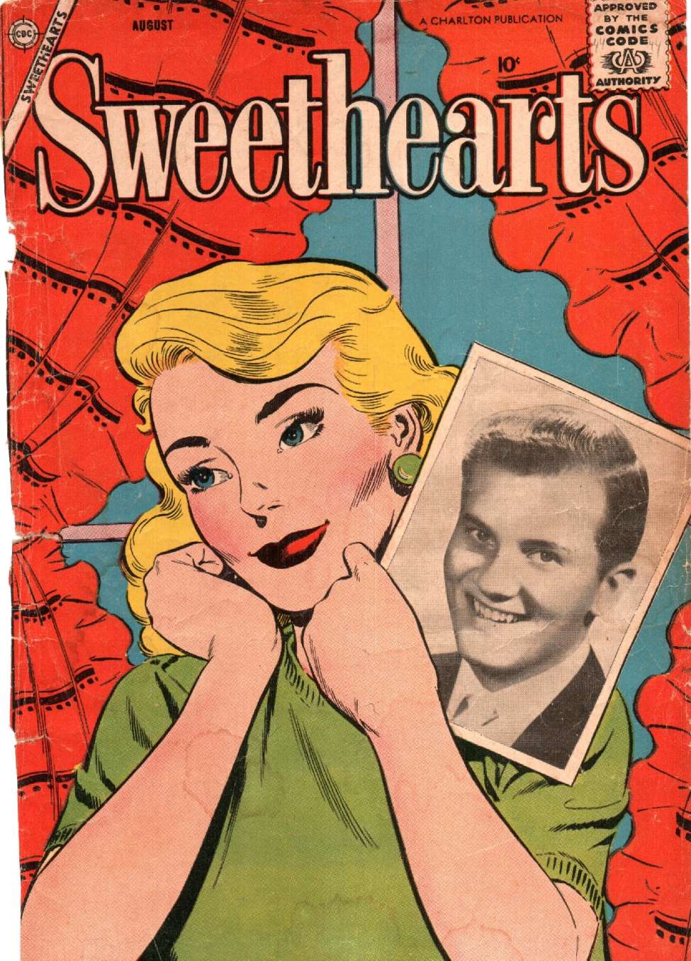 Book Cover For Sweethearts 44 (damaged) - Version 2