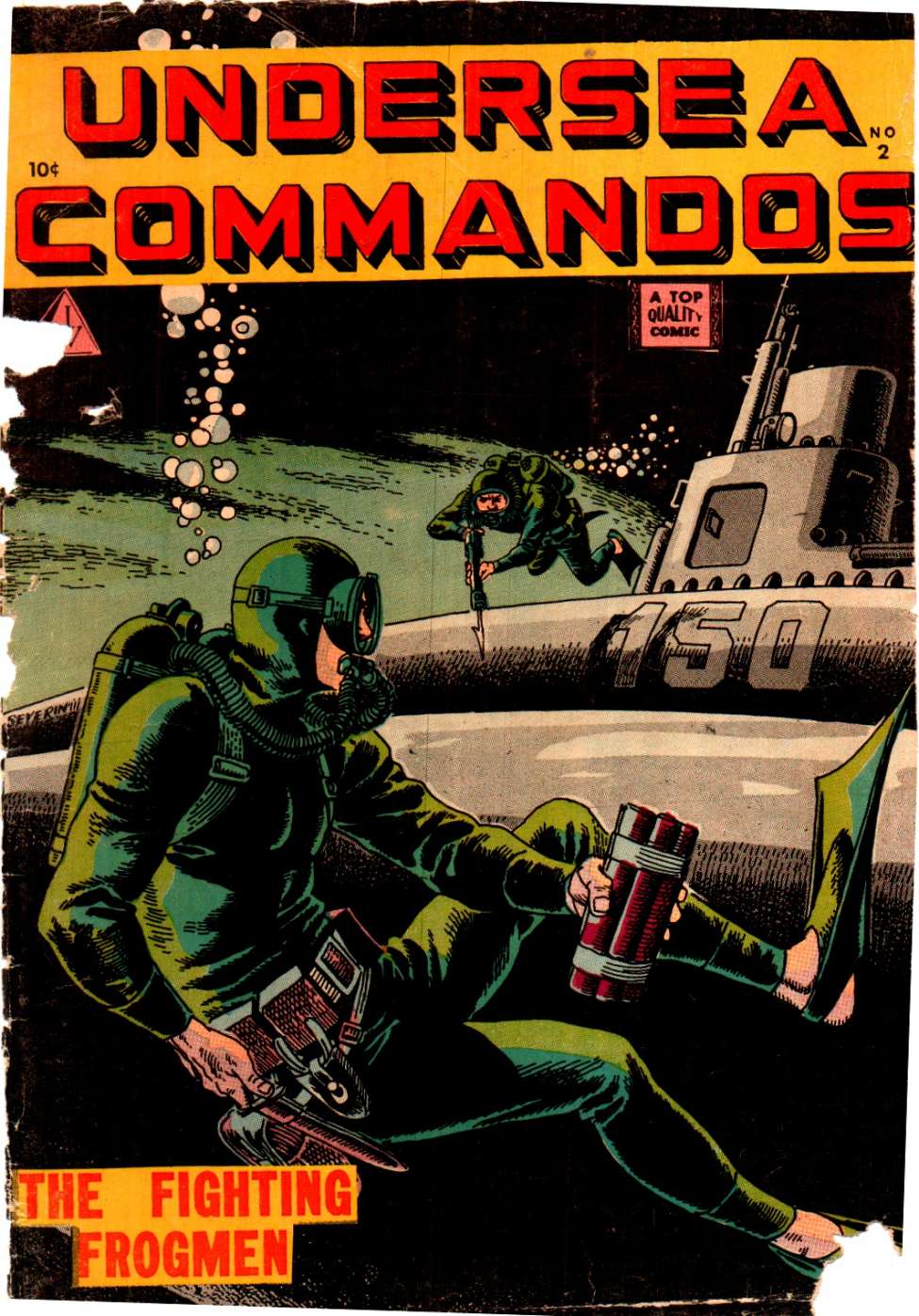 Book Cover For Undersea Commandos 2