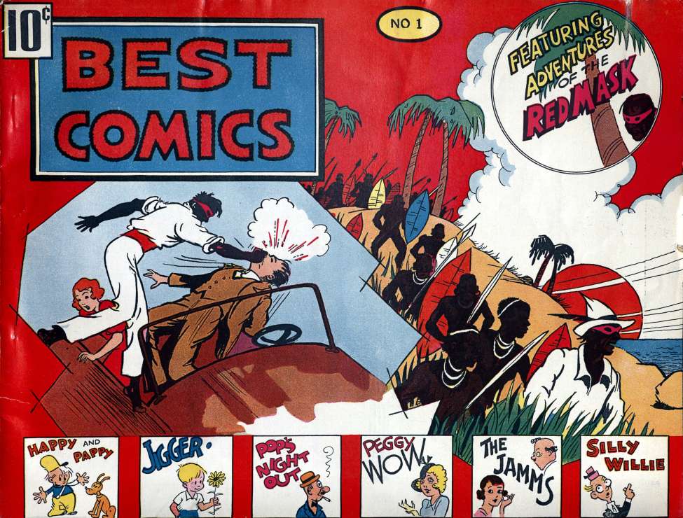 Book Cover For Best Comics 1