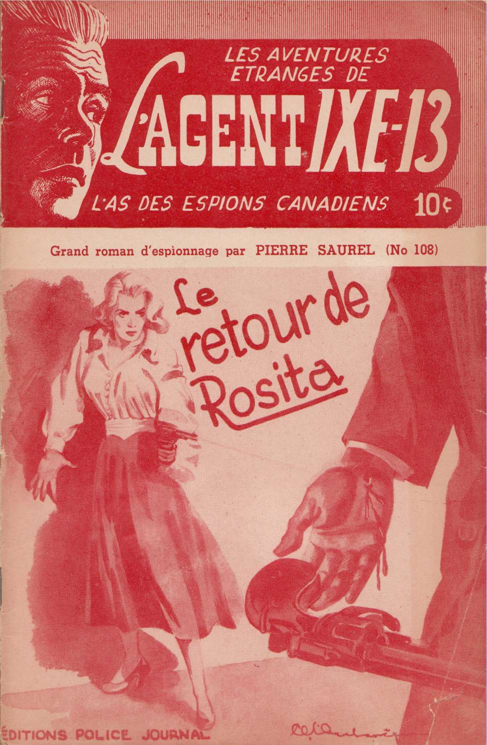 Comic Book Cover For L'Agent IXE-13 v2 108 - Le retour de Rosita