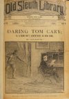 Cover For Old Sleuth Library 93 - Daring Tom Cary