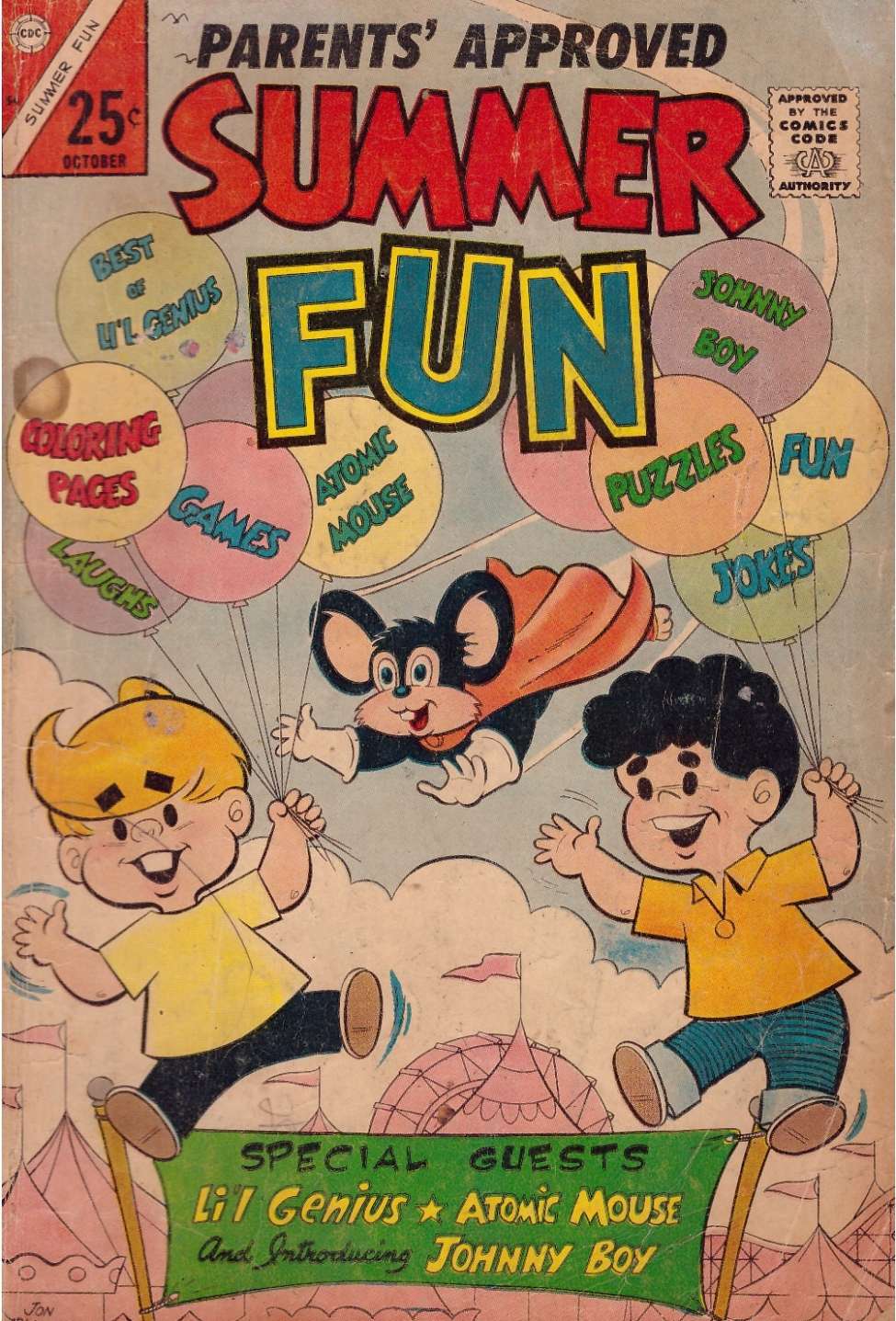 Comic Book Cover For Summer Fun 2