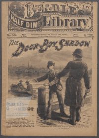 Large Thumbnail For Beadle's Half Dime Library 954 - The Dock-Boy Shadow