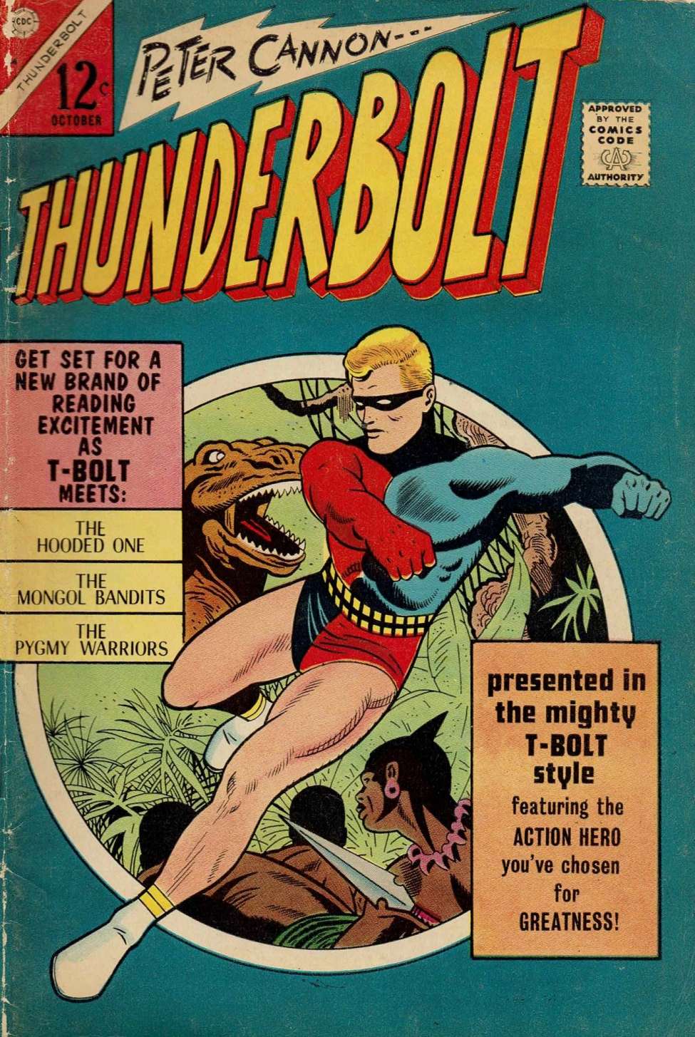Comic Book Cover For Thunderbolt 54