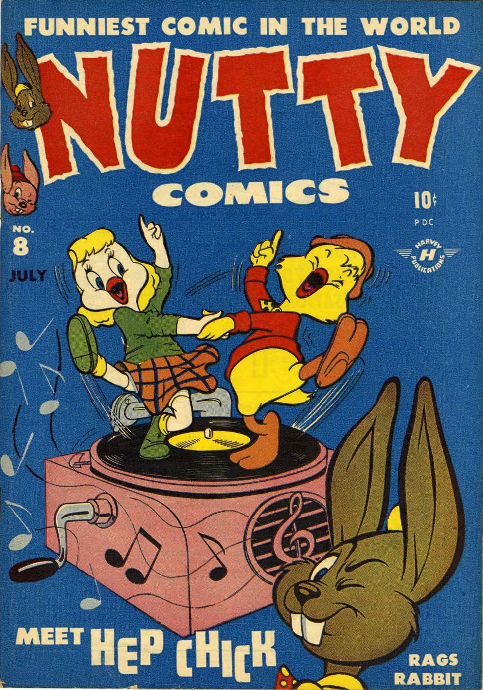 Book Cover For Nutty Comics 8