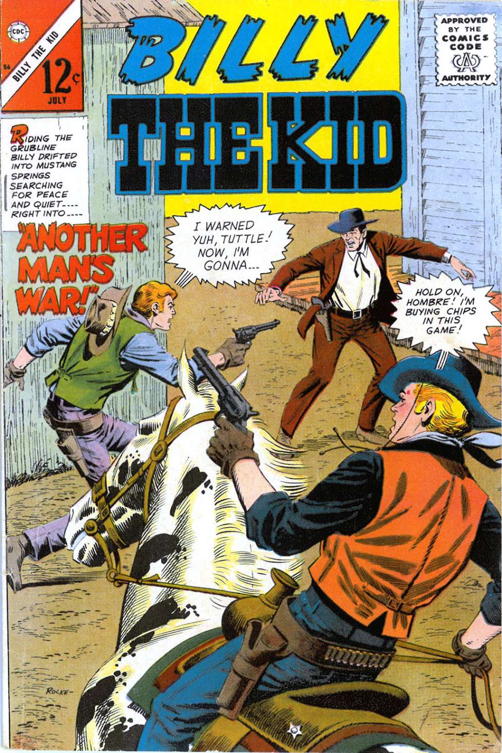 Comic Book Cover For Billy the Kid 56