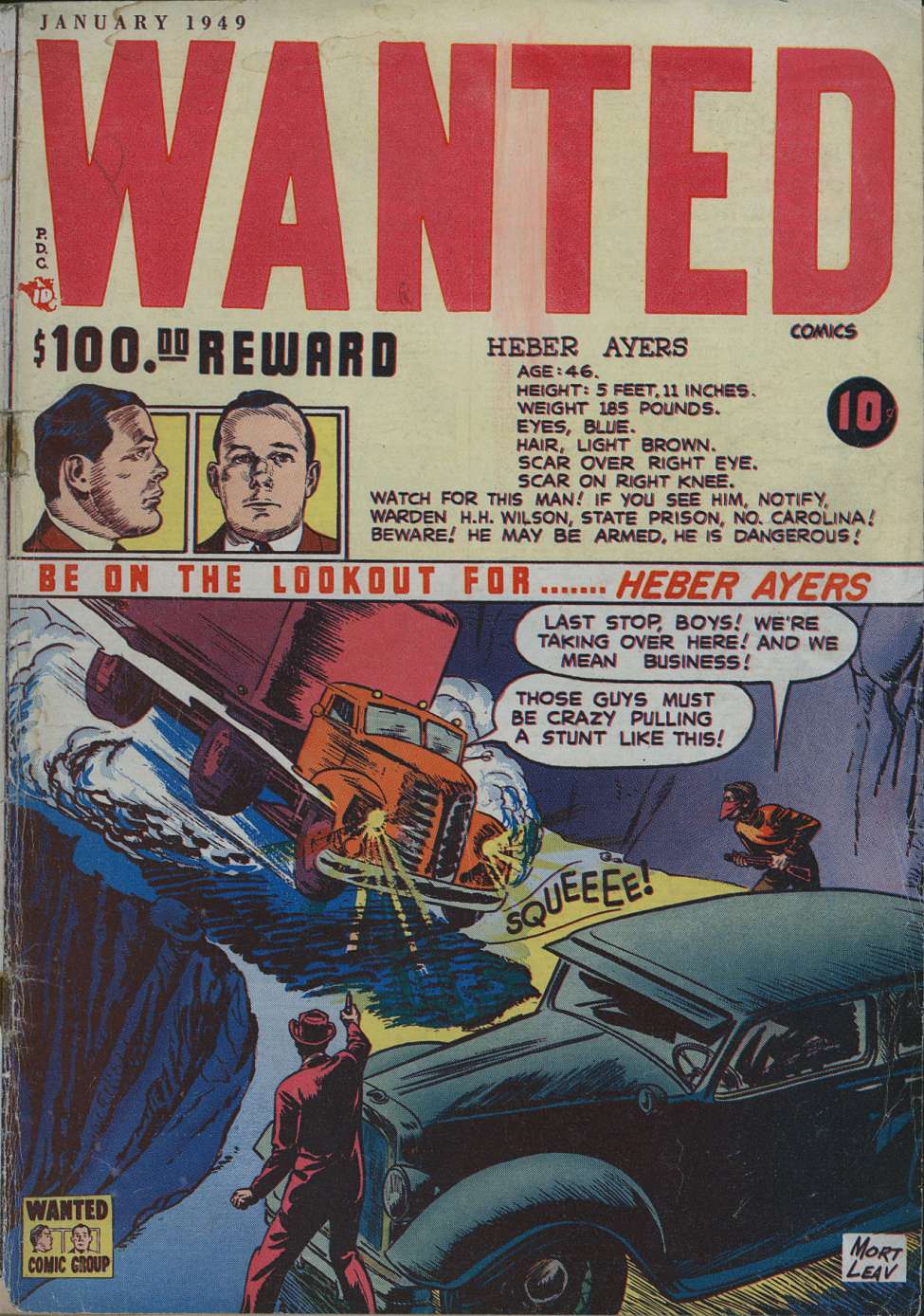 Comic Book Cover For Wanted Comics 17 - Version 1