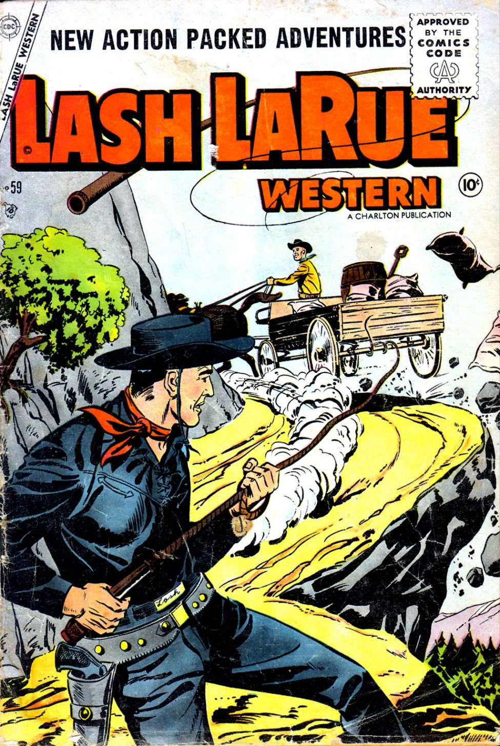 Book Cover For Lash LaRue Western 59