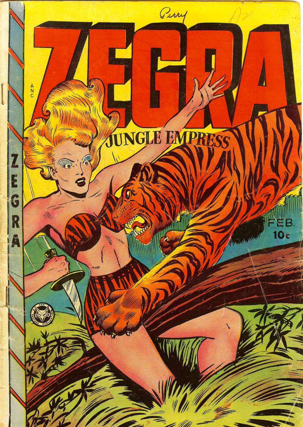Comic Book Cover For Zegra 4