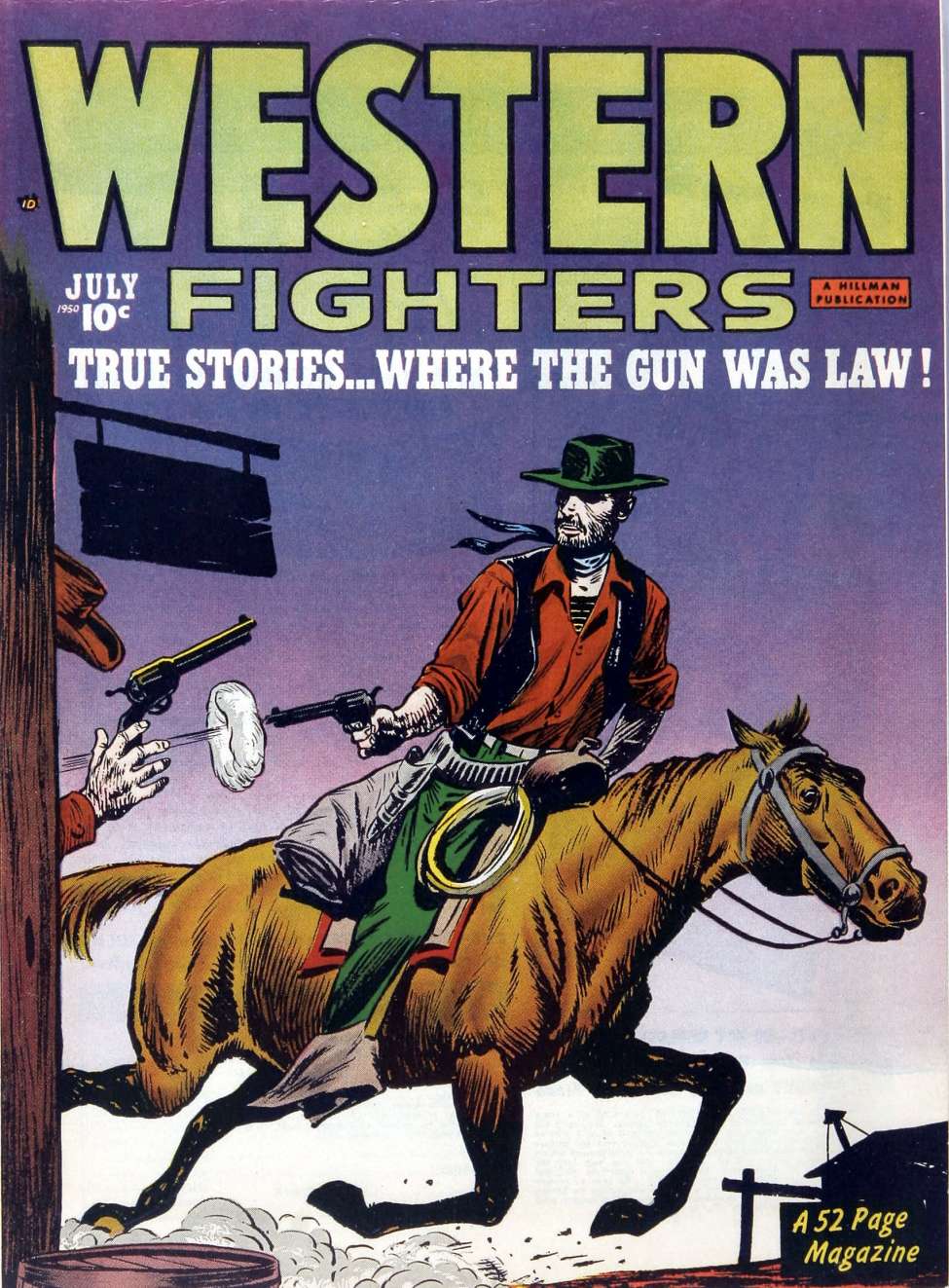 Comic Book Cover For Western Fighters v2 8