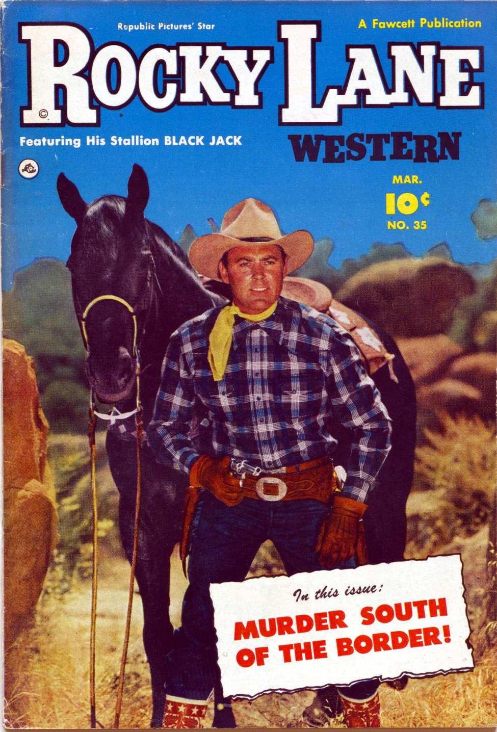 Book Cover For Rocky Lane Western 35