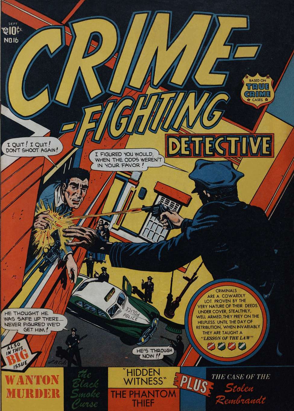 Book Cover For Crime Fighting Detective 16