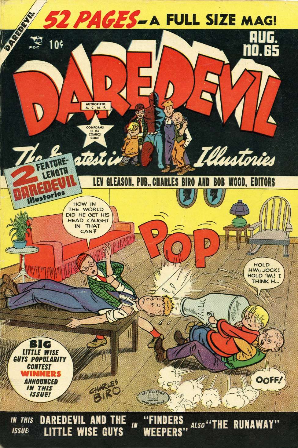 Book Cover For Daredevil Comics 65 - Version 2