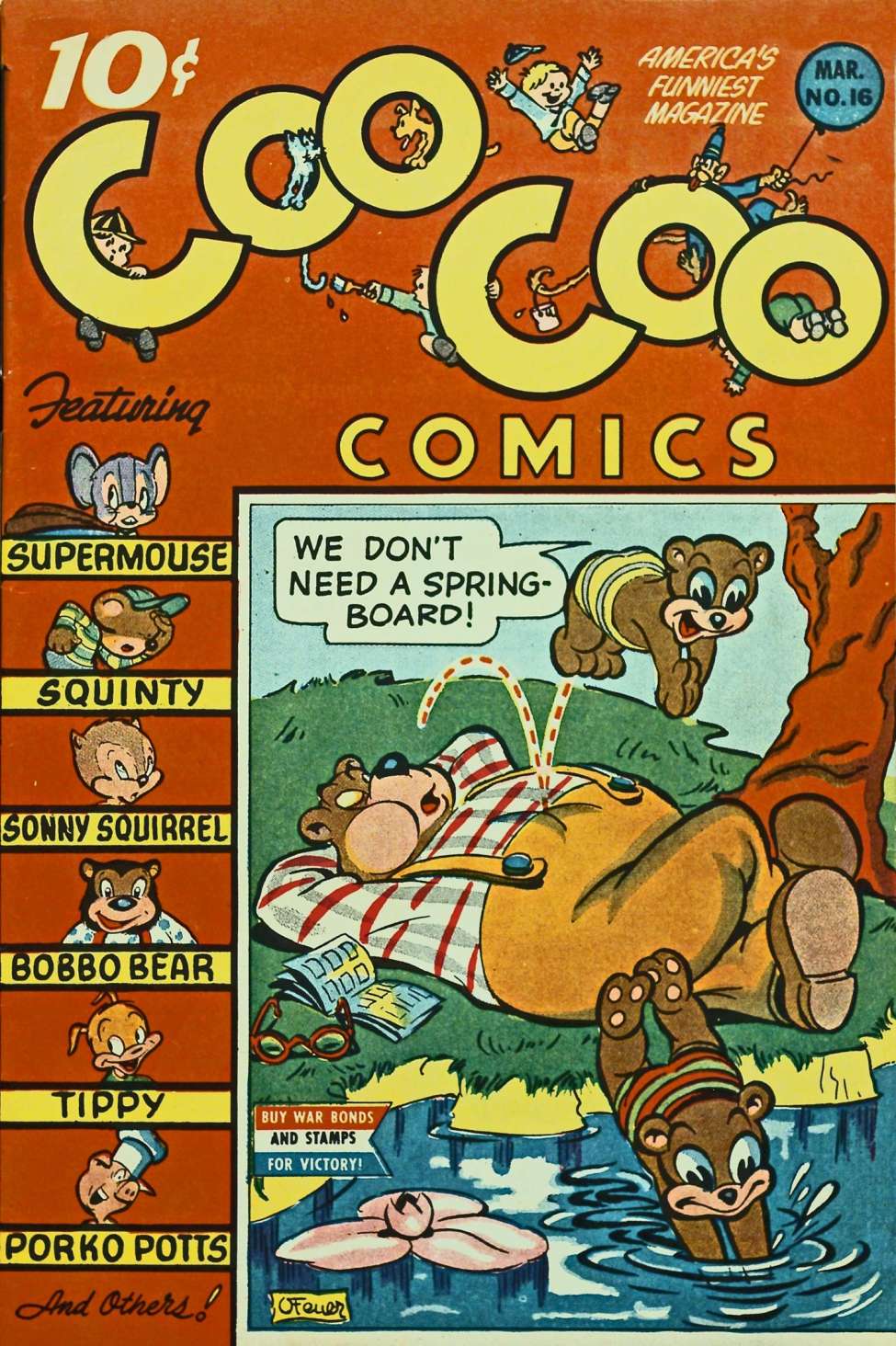 Book Cover For Coo Coo Comics 16