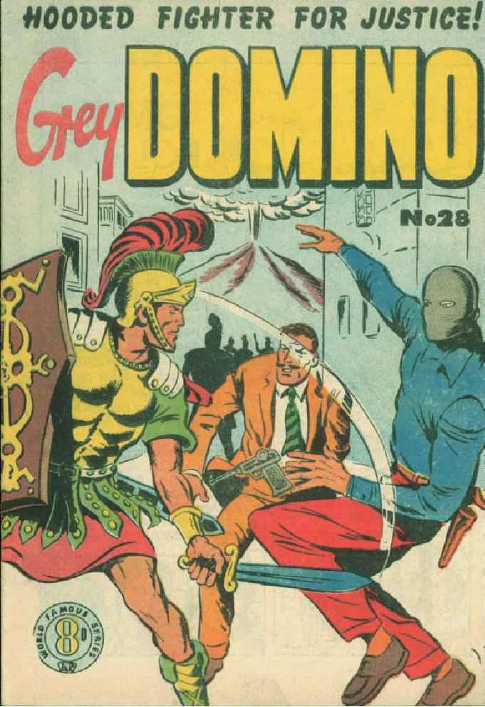 Comic Book Cover For Grey Domino 28
