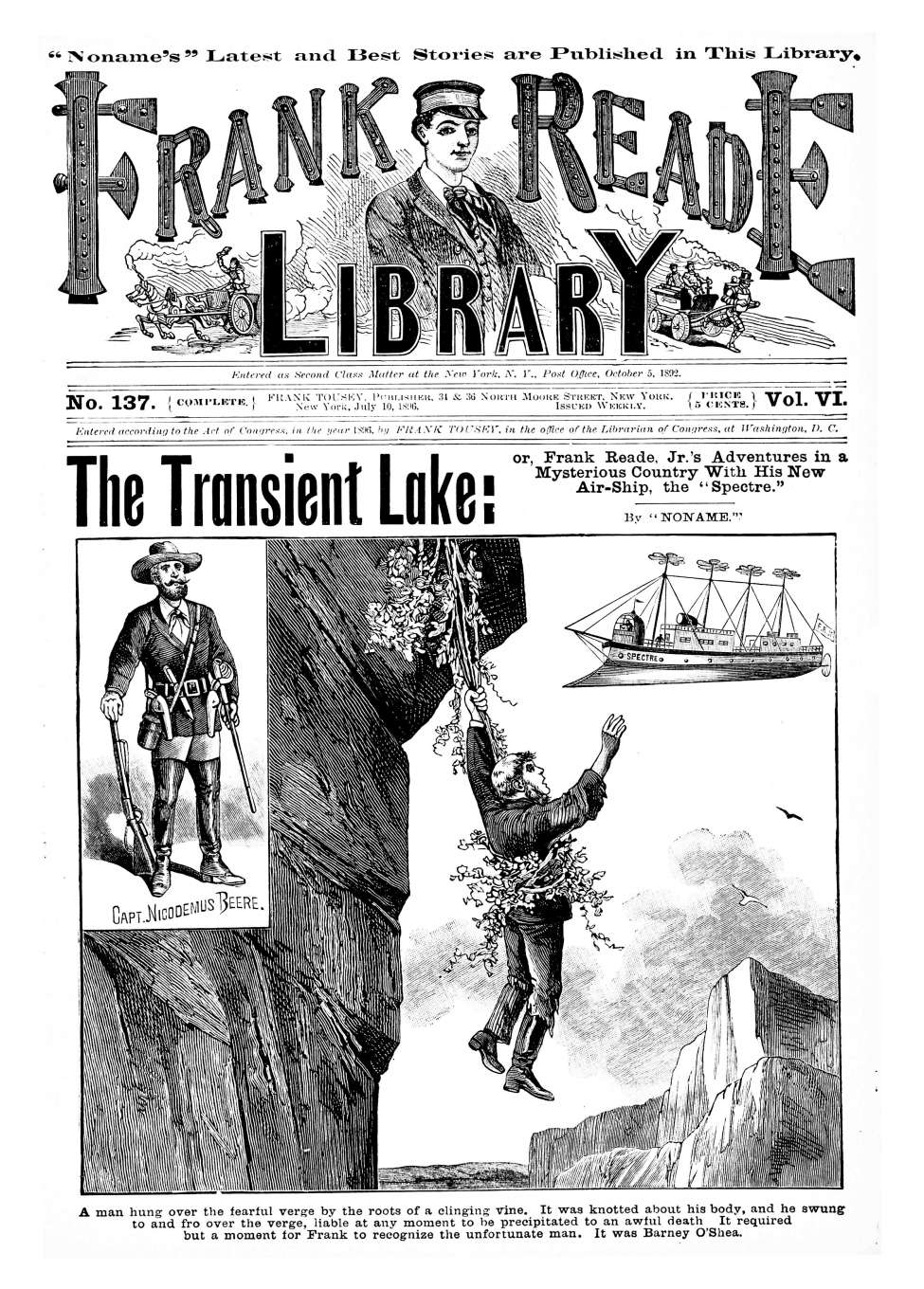 Comic Book Cover For v06 137 - The Transient Lake