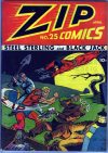 Cover For Zip Comics 25
