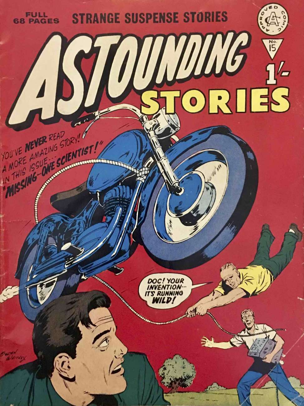 Book Cover For Astounding Stories 15