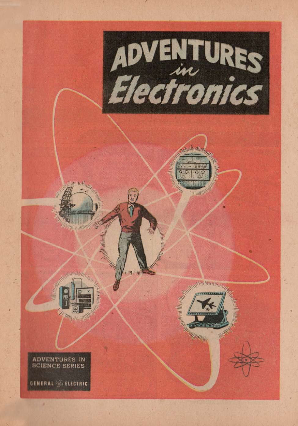 Comic Book Cover For Adventures in Electronics APG-17-8A