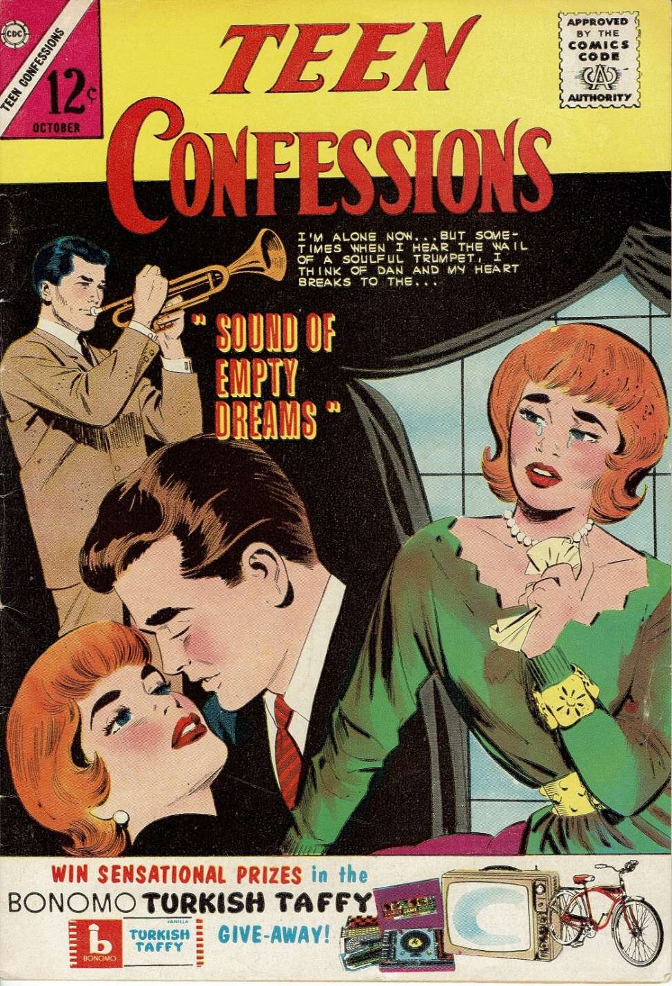 Comic Book Cover For Teen Confessions 25