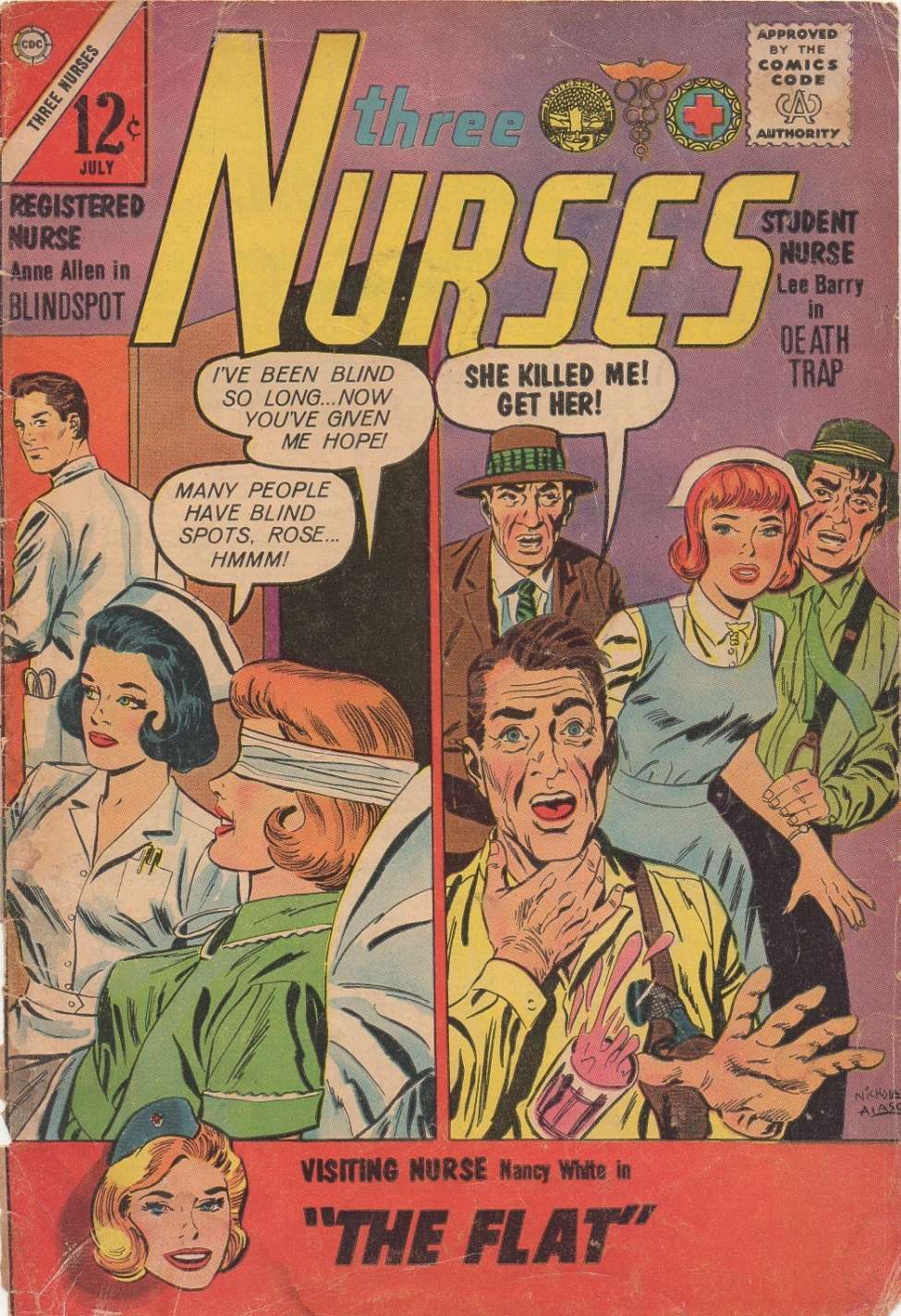 Book Cover For Three Nurses 19