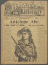 Cover For Beadle's Half Dime Library 1035 - Antelope Abe, the Boy Guide