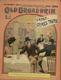 Large Thumbnail For Old Broadbrim Weekly 45 - Old Broadbrim Under Crime's Thumb