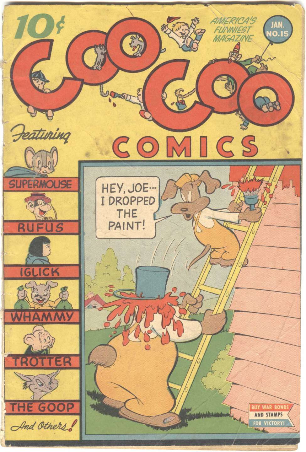 Comic Book Cover For Coo Coo Comics 15 - Version 1