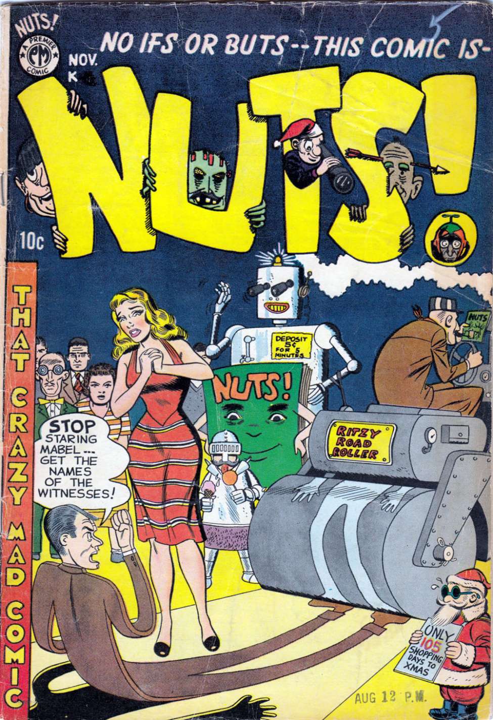 Comic Book Cover For Nuts 5