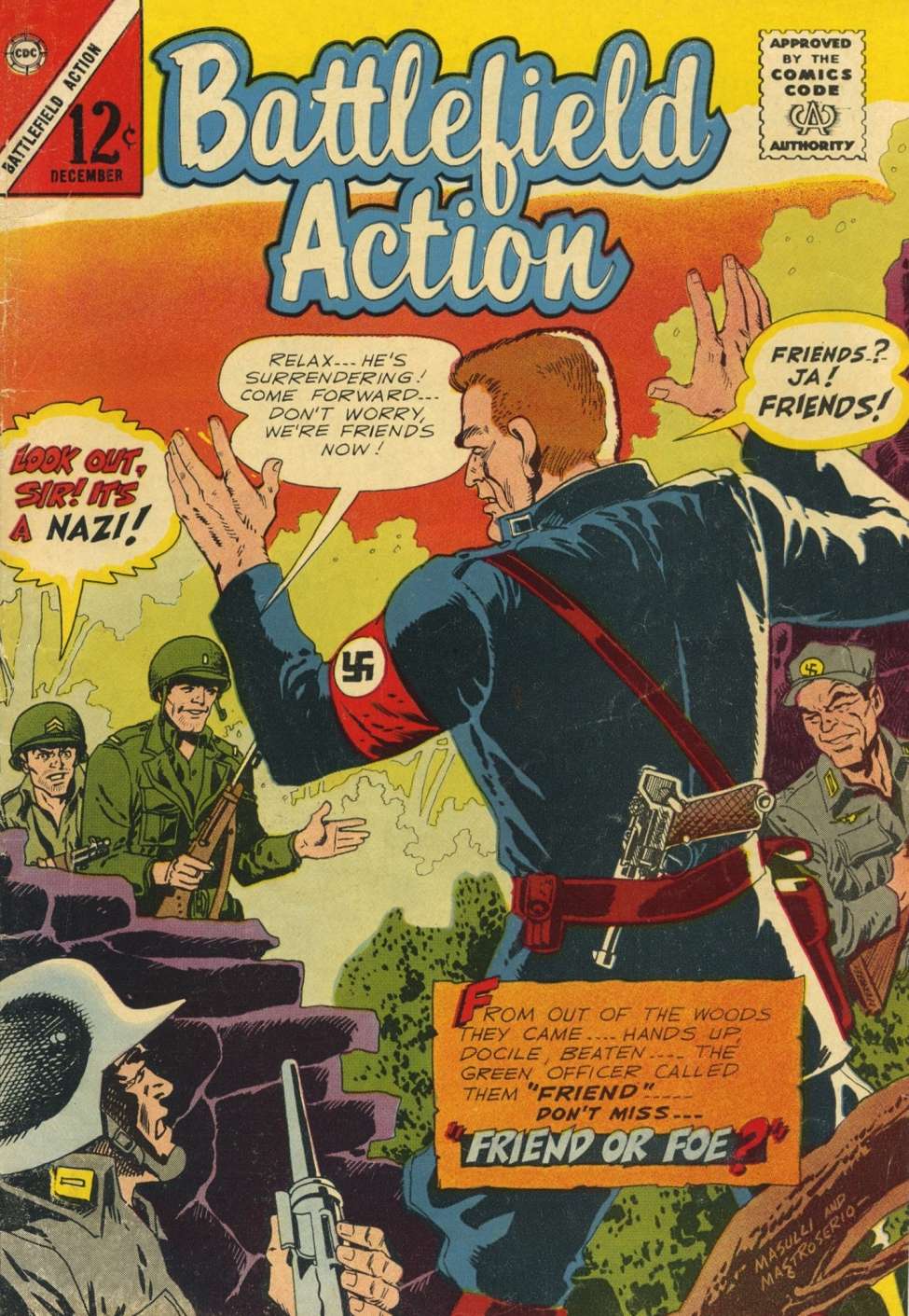 Comic Book Cover For Battlefield Action 61