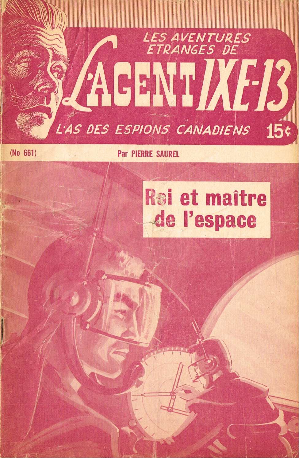 Book Cover For L'Agent IXE-13 v2 661 - Roi et maître de l'espace