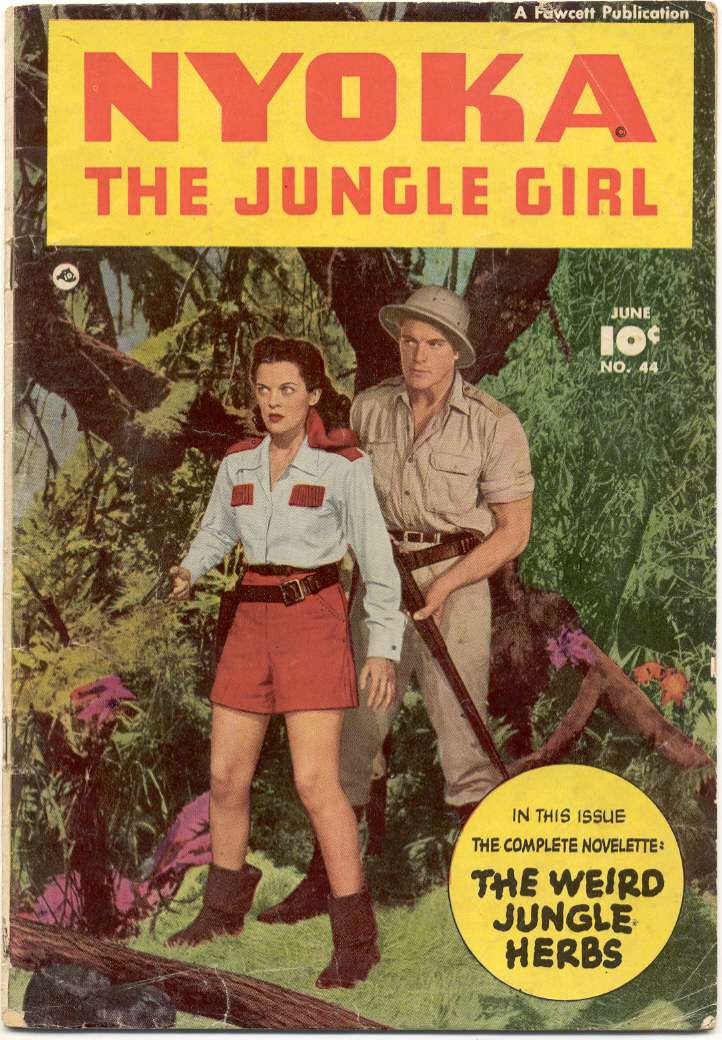 Comic Book Cover For Nyoka the Jungle Girl 44 - Version 1